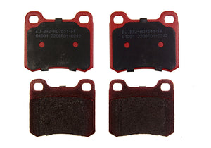 Pastillas de Freno Traseras ITAL BRAKES PM P0242 Mercedes Benz 300 (1986–1990) - imagen 2