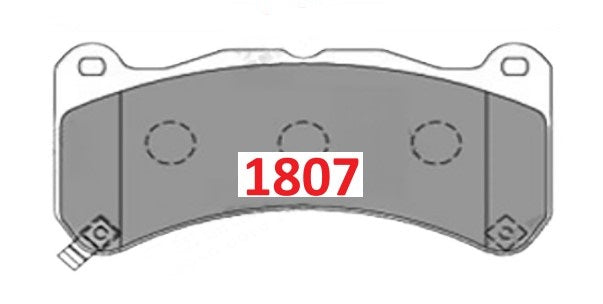 Pastillas de Freno Cerámicas Delanteras GTX P1807 Pastilla Freno Subaru (2022) - imagen 2