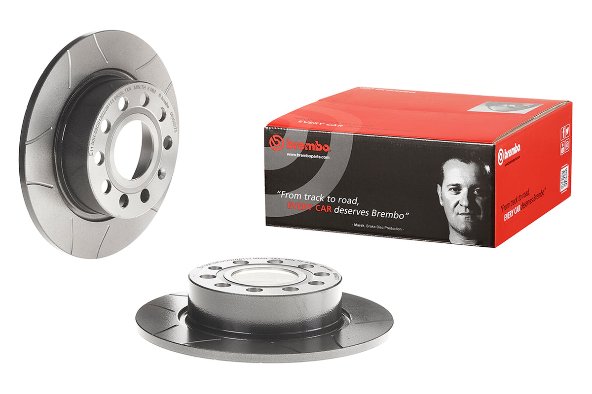 Disco de Freno Trasero BREMBO D1122 Golf V 1.6 / Caddy Iii 10/15 . - imagen 2