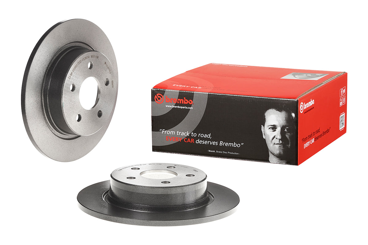 Disco de Freno Trasero BREMBO D1106 Ford Escape 2.5 13/18 . - imagen 2