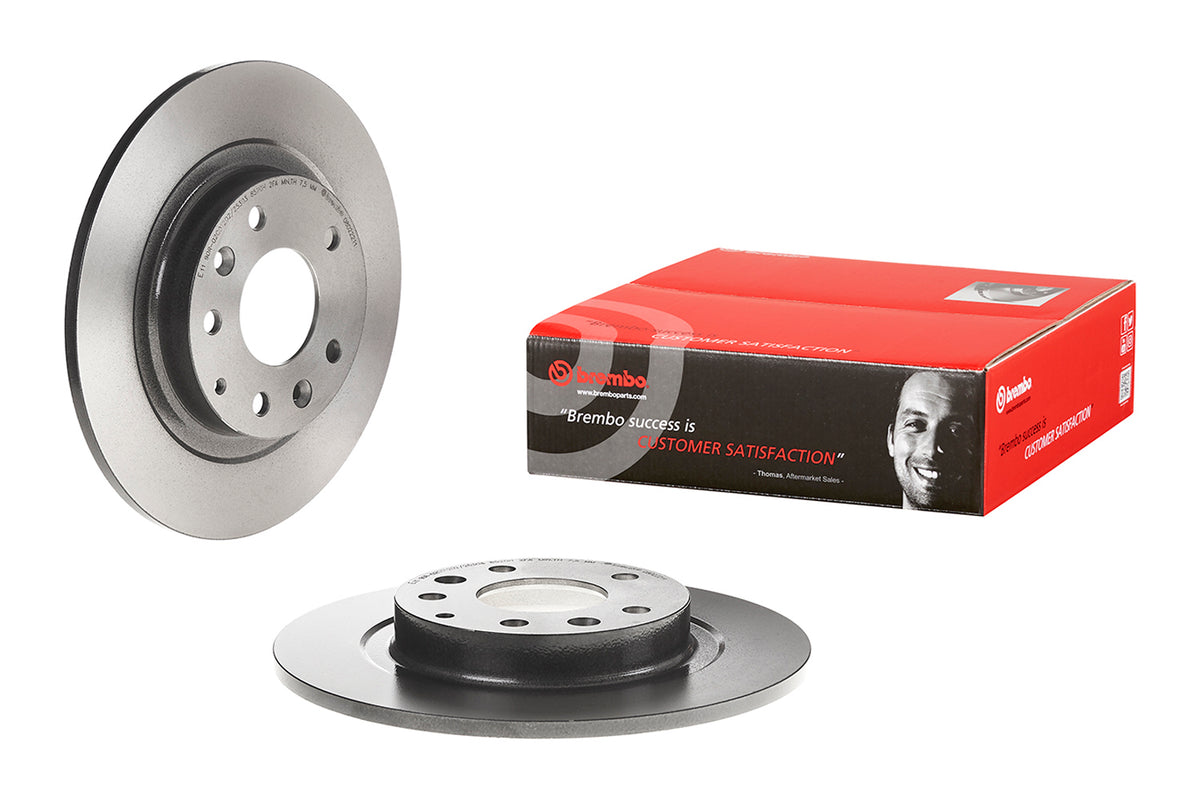 Disco de Freno Trasero BREMBO D1140 Mazda Cx3 2.0 Skyactiv-G 16 . - imagen 2