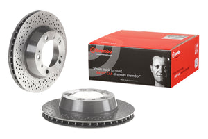 Disco de Freno BREMBO D1384 Porsche Boxster(986) 96-04 /Boxster (987) 04-13 /Cayman (987) 05-13 Tra. - imagen 3