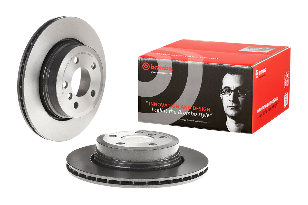 Disco de Freno Trasero BREMBO D1104 Bmw X3 Xdrive 04/11 . - imagen 2