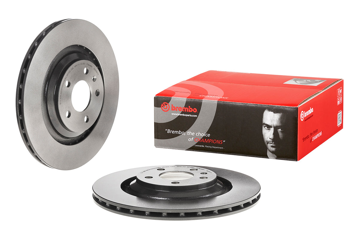 Disco de Freno BREMBO D1406 Audi A6 (C6) 06-11 Tra. - imagen 2