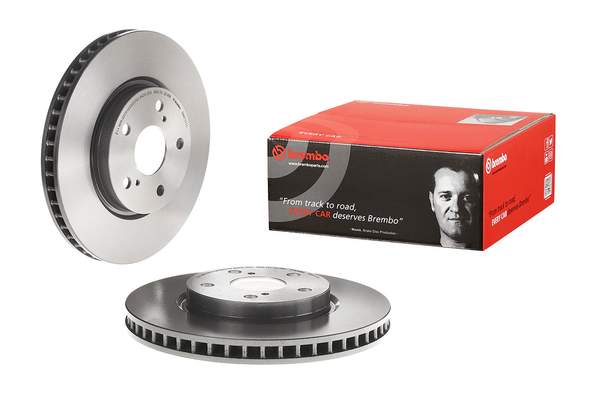 Disco de Freno Delantero BREMBO D917 Lexus Is 250 Awd 08/13 /Is 350 10/13 . - imagen 2