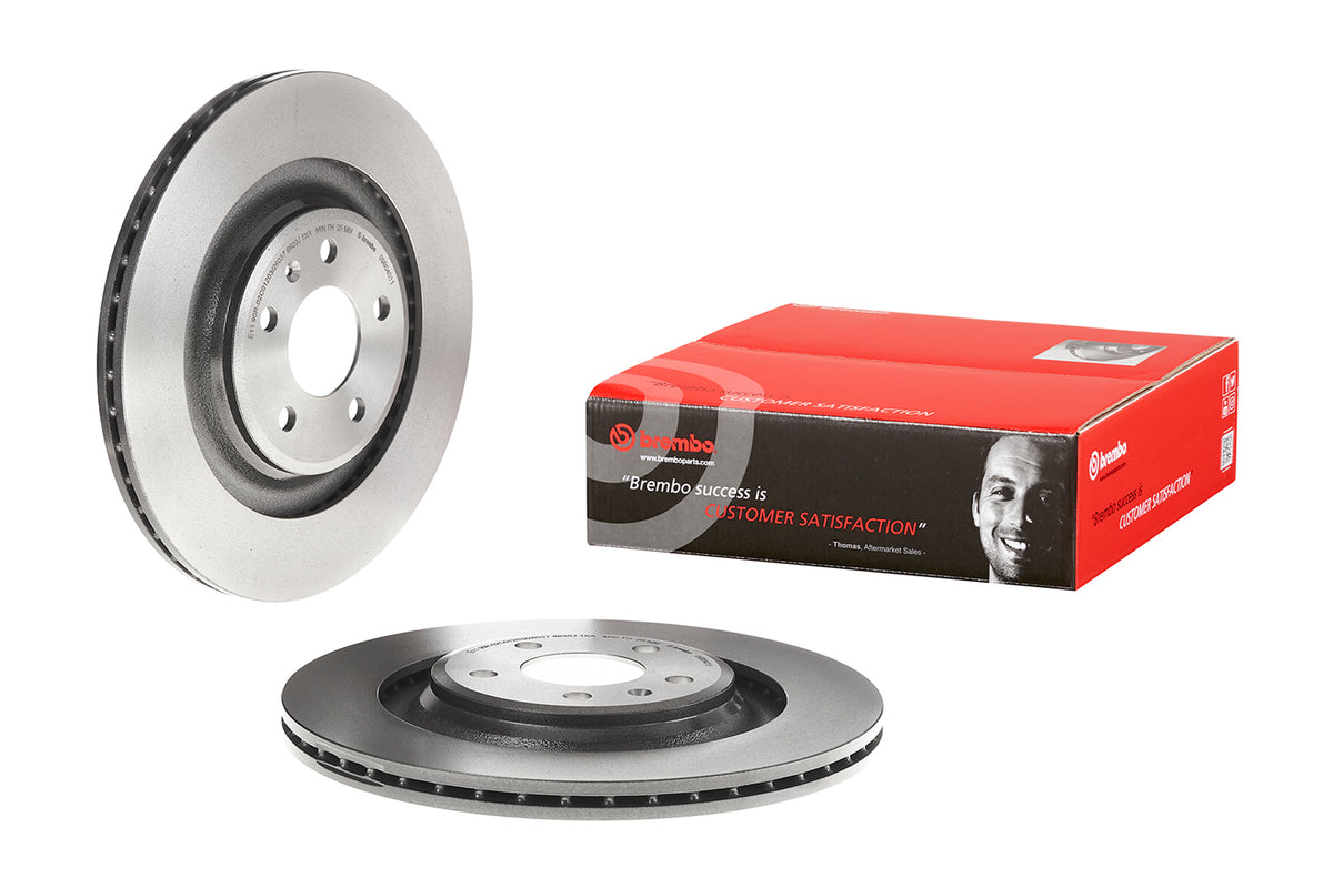Disco de Freno BREMBO D1367 Audi Q5 B8 00-05/ A4 B8 07-16/ A5 07-17/ Q5 08-12/ Tra. - imagen 2