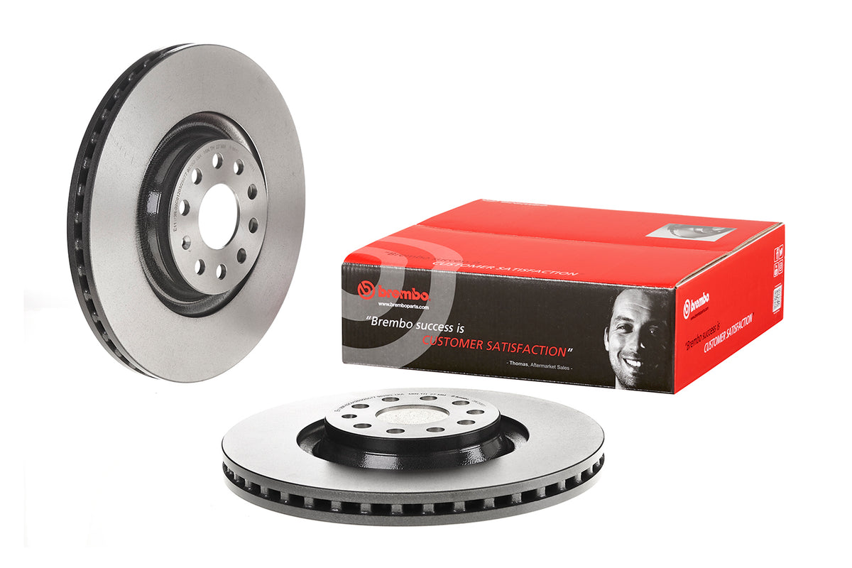 Disco de Freno Delantero BREMBO D1160 Vw. Tiguan 1.4 17/Audi A3 2.0 12/17 . - imagen 3