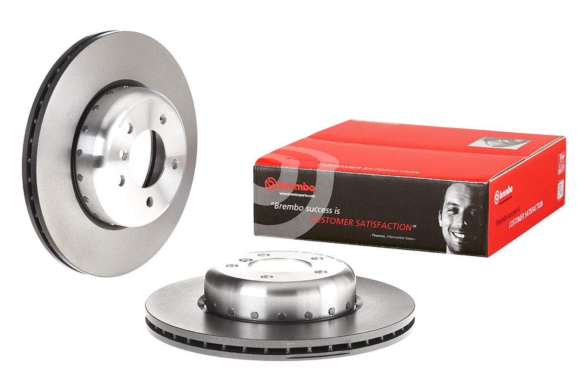 Disco de Freno Delantero BREMBO D1377 Bmw Serie 1 135i 07-13 . - imagen 2