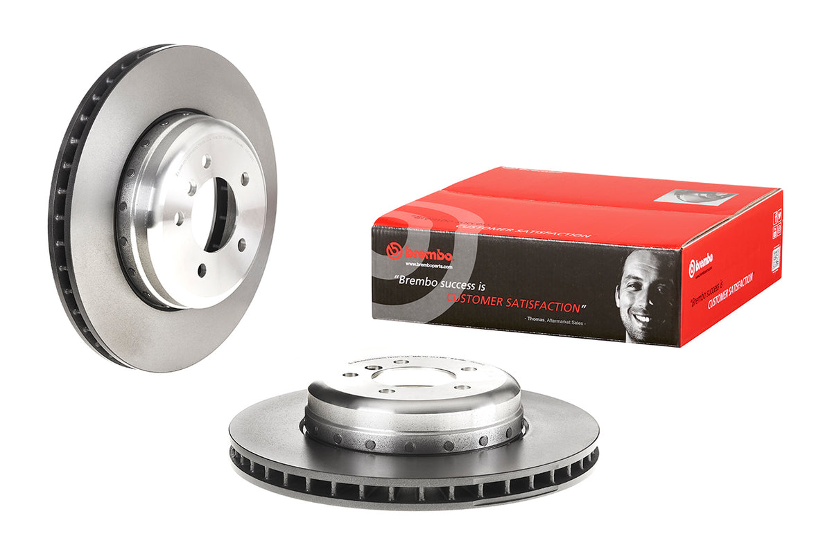 Disco de Freno Delantero BREMBO D1375 Bmw Serie 5 E60 E61 03-10/ Serie 6 E63 E6403-10 . - imagen 2