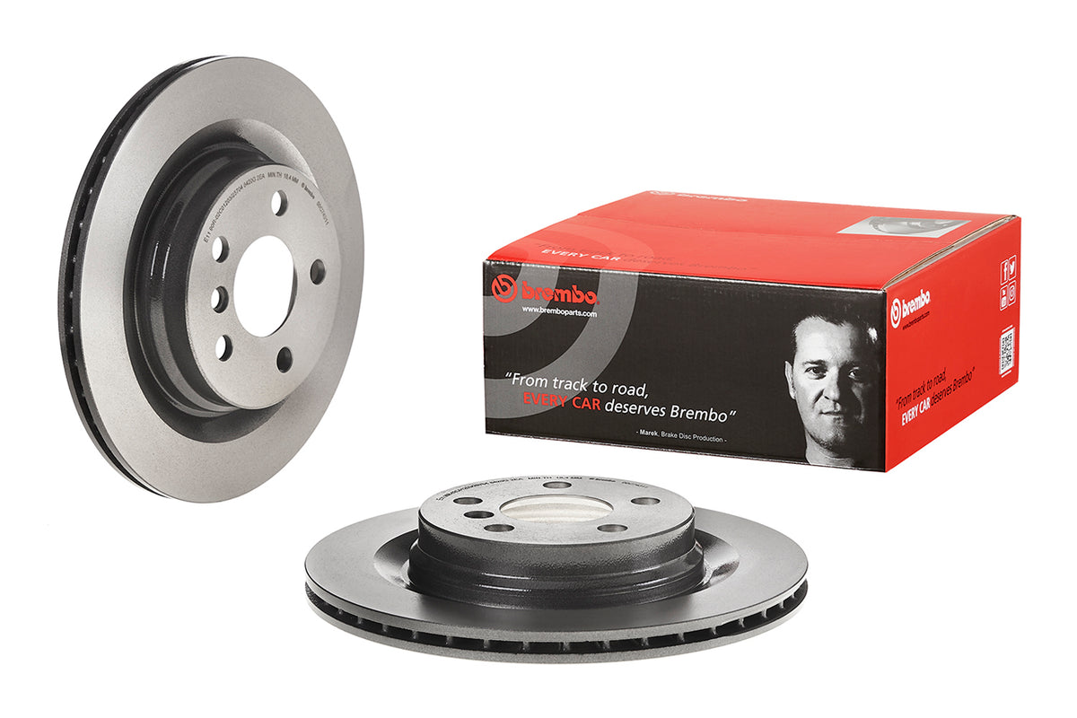 Disco de Freno Trasero BREMBO D1101 Bmw X1 Sdrive 16 . - imagen 2