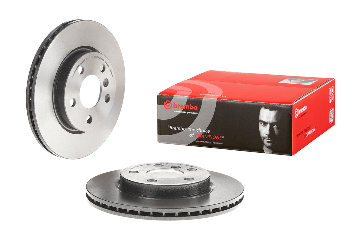 Disco de Freno Delantero BREMBO D1135 Bmw 214/216 15/18 / Mini (F55) Cooper 13 One 17 280 . - imagen 2