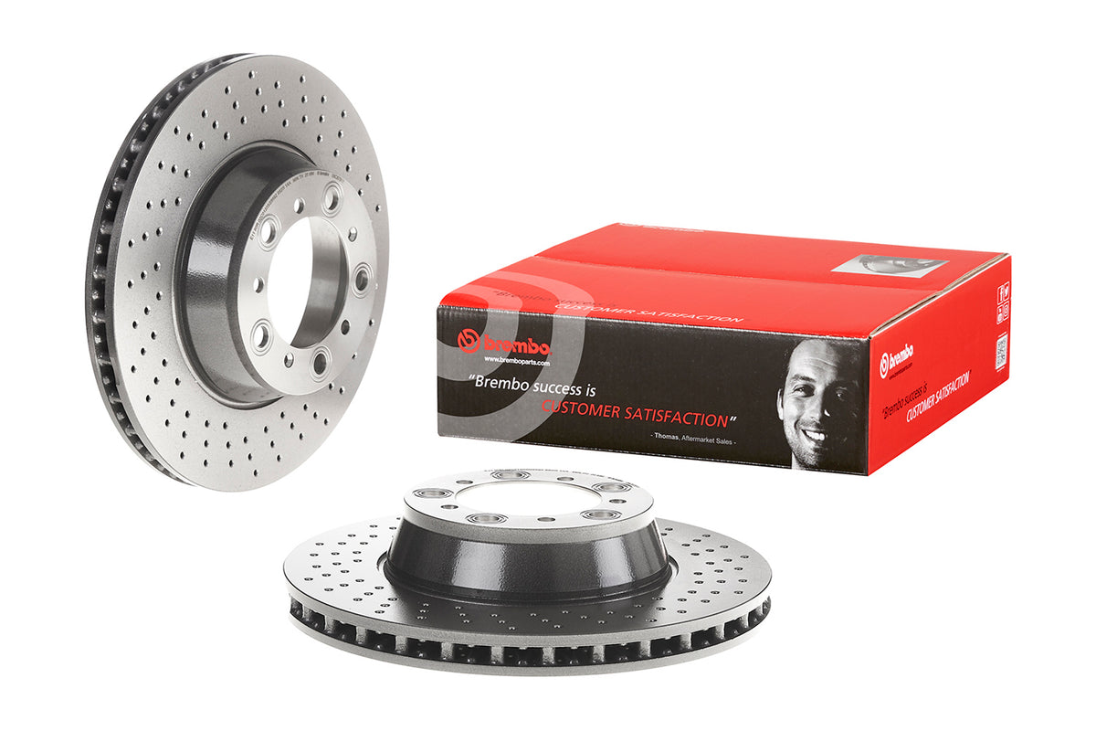 Disco de Freno BREMBO D1429 Porsche 911(991)Carrera 01/05 /4s 12- Tra. Pvt D864/D863 - imagen 2