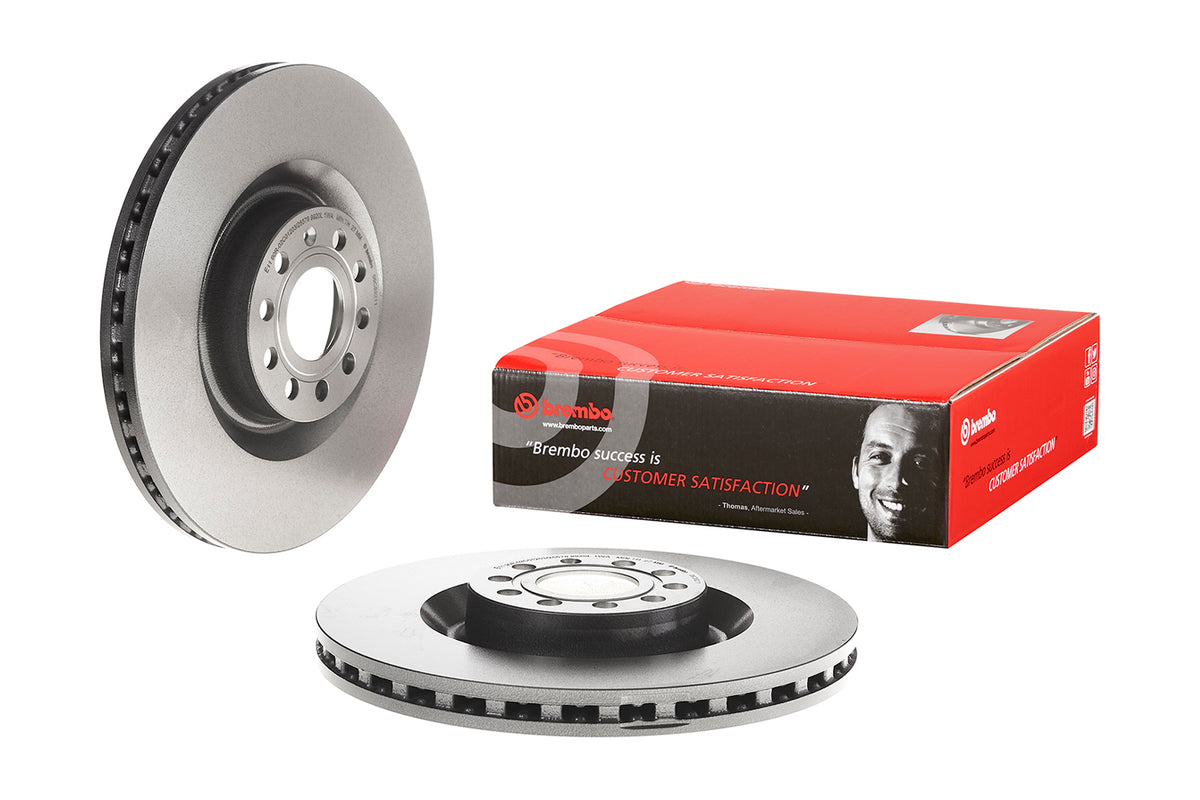 Disco de Freno Delantero BREMBO D1364 Audi A3 05-13/ Golf V -10/ Golf Vi 10-14/Scirocco08-17 . - imagen 2