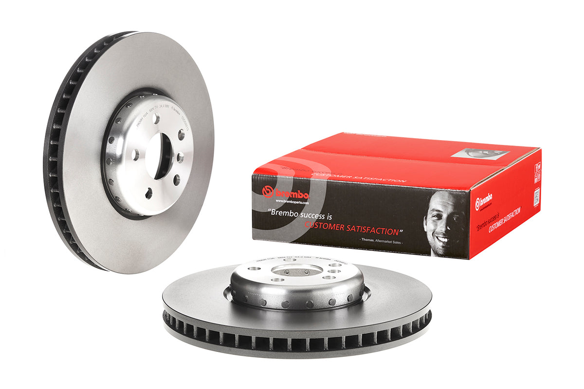 Disco de Freno Delantero BREMBO D1373 Bmw Serie 3(320 330 M340 18-)/Ix 22-/X3 17-20/X4 18-/X5 18-23/Z4 18- . Der. - imagen 2