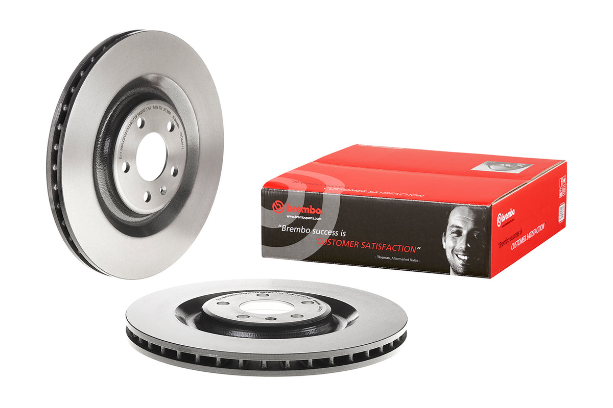 Disco de Freno Trasero BREMBO D1125 Audi Q7 2.0 Tfsi 16/19 . - imagen 2