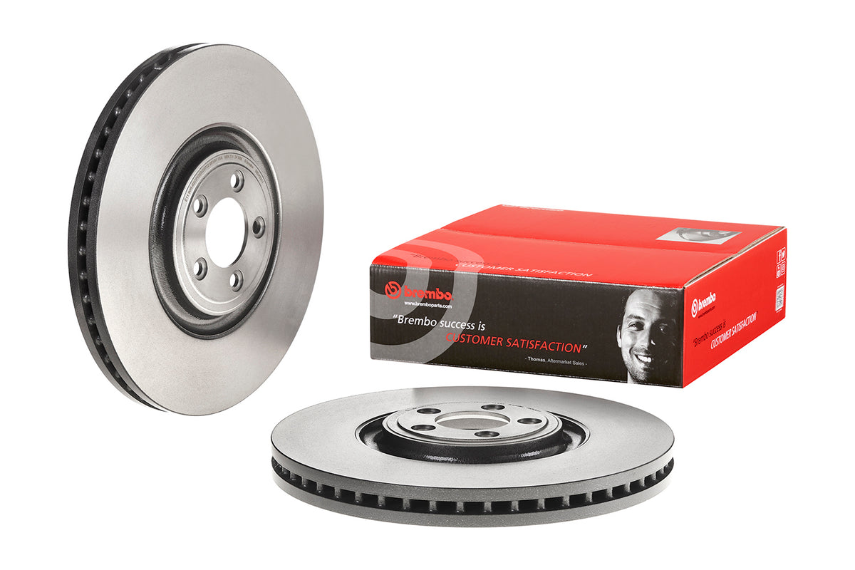 Disco de Freno Delantero BREMBO D1362 Jaguar F-Type 12-/ Xf -15/ Xk -14 . - imagen 2