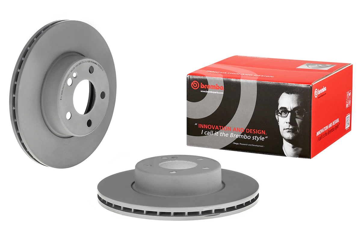 Disco de Freno Delantero BREMBO D996 M.benz C-180 /C-200 Bluetec 14 . - imagen 2