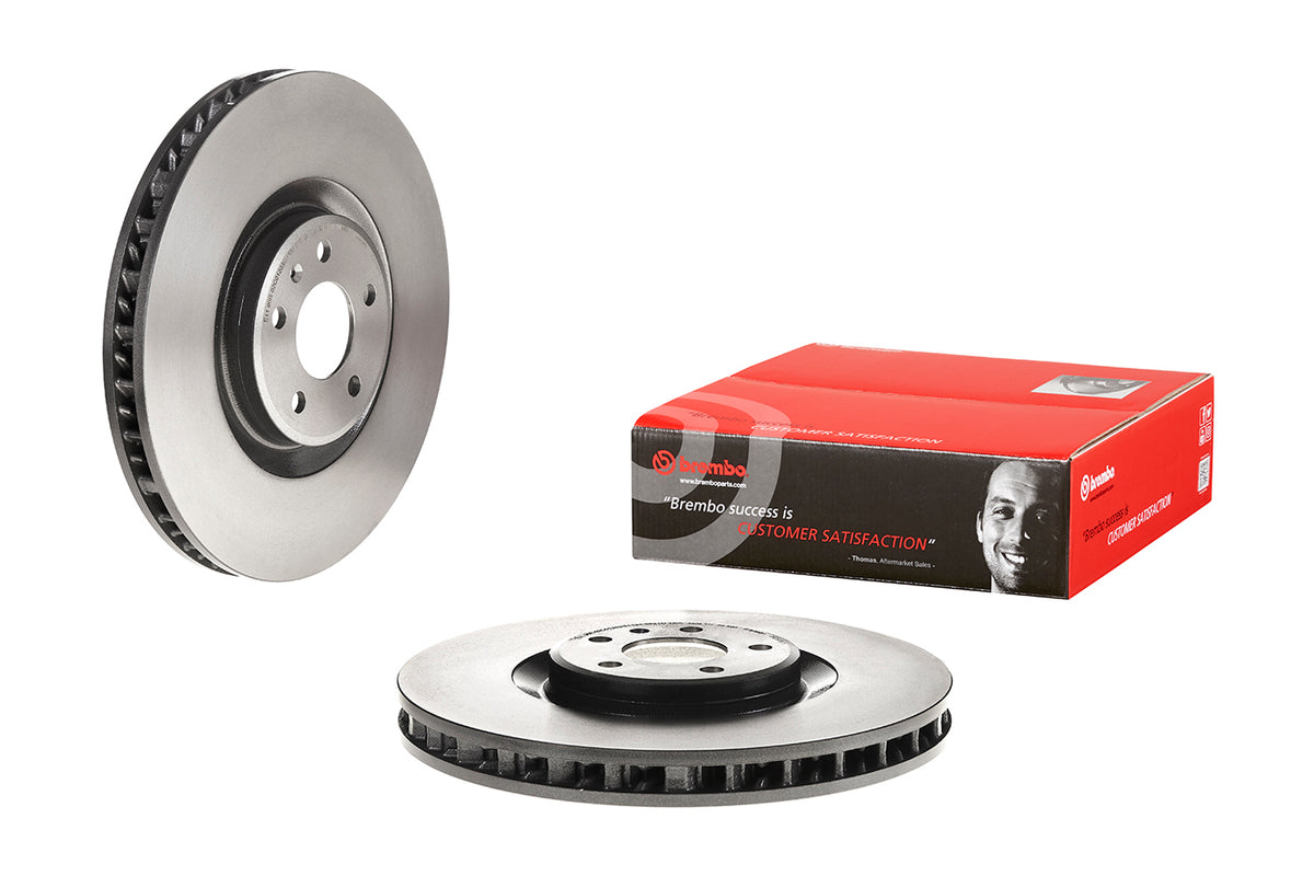 Disco de Freno Delantero BREMBO D1325 Porsche Macan (95b) 2014 -2018 Izq - imagen 2