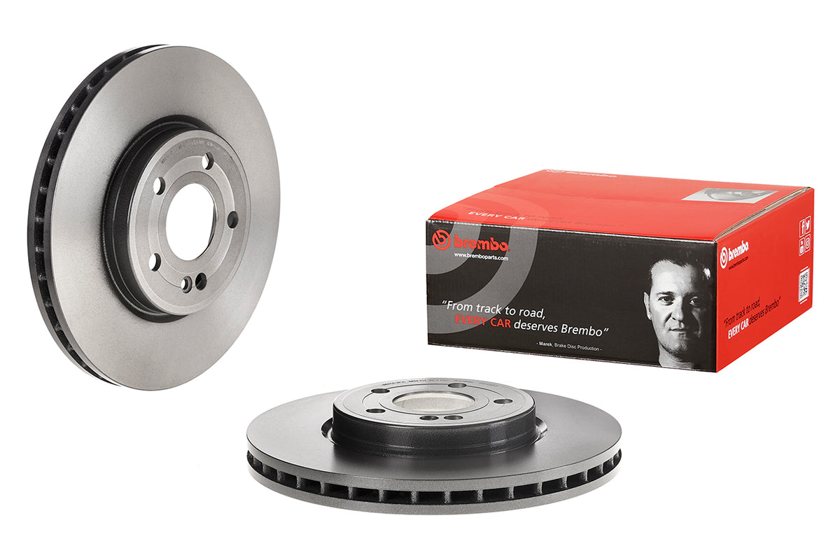 Disco de Freno Delantero BREMBO D1306 M.benz Mercedes Benz A200 2018 -2023 . - imagen 2