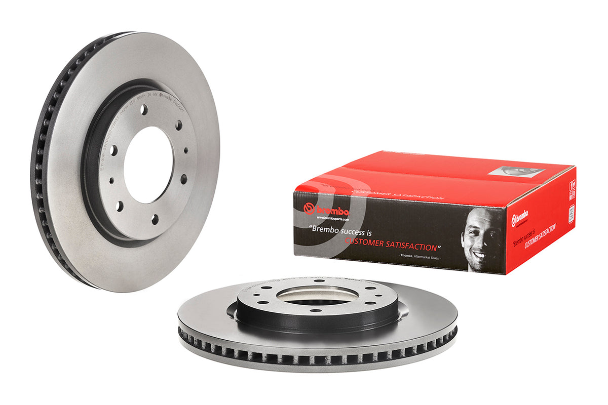 Disco de Freno Delantero BREMBO D1092 Mitusbishi L-200 Dakar 2.4 4n15 20 . - imagen 2