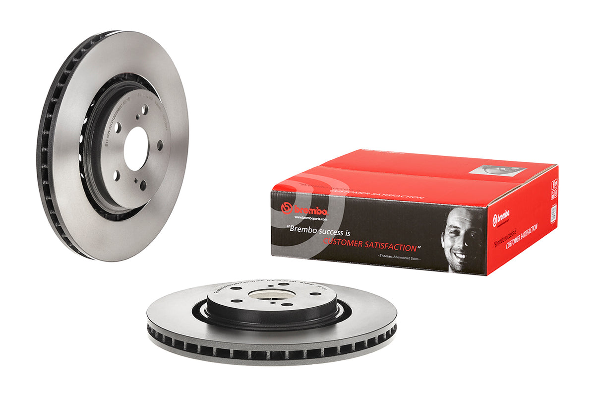Disco de Freno Delantero BREMBO D1031 Toyota Rav 4 2.0 /2.5 18 . - imagen 2