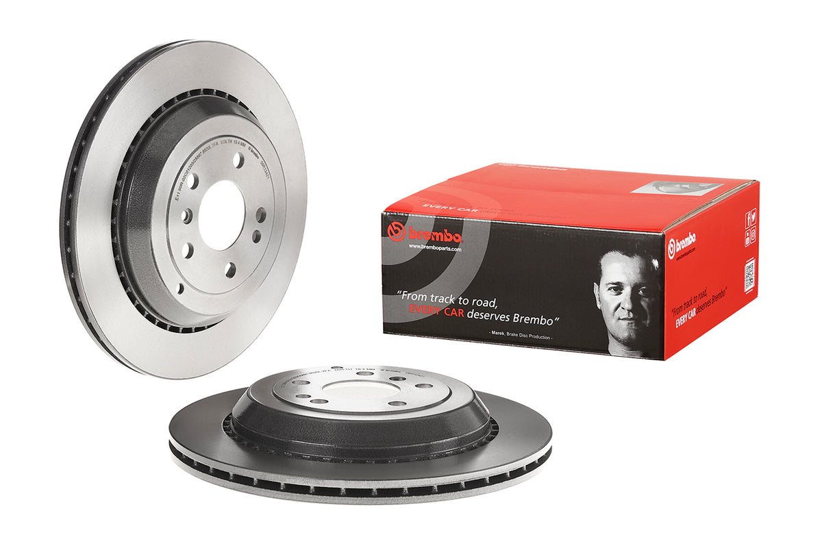Disco de Freno BREMBO D1418 M.benz Gl 320 Cdi 09-12/ Gl 350 Btec 09-12/ Gl 450 Cdi 06-12/ Ml 300 Tra. - imagen 2