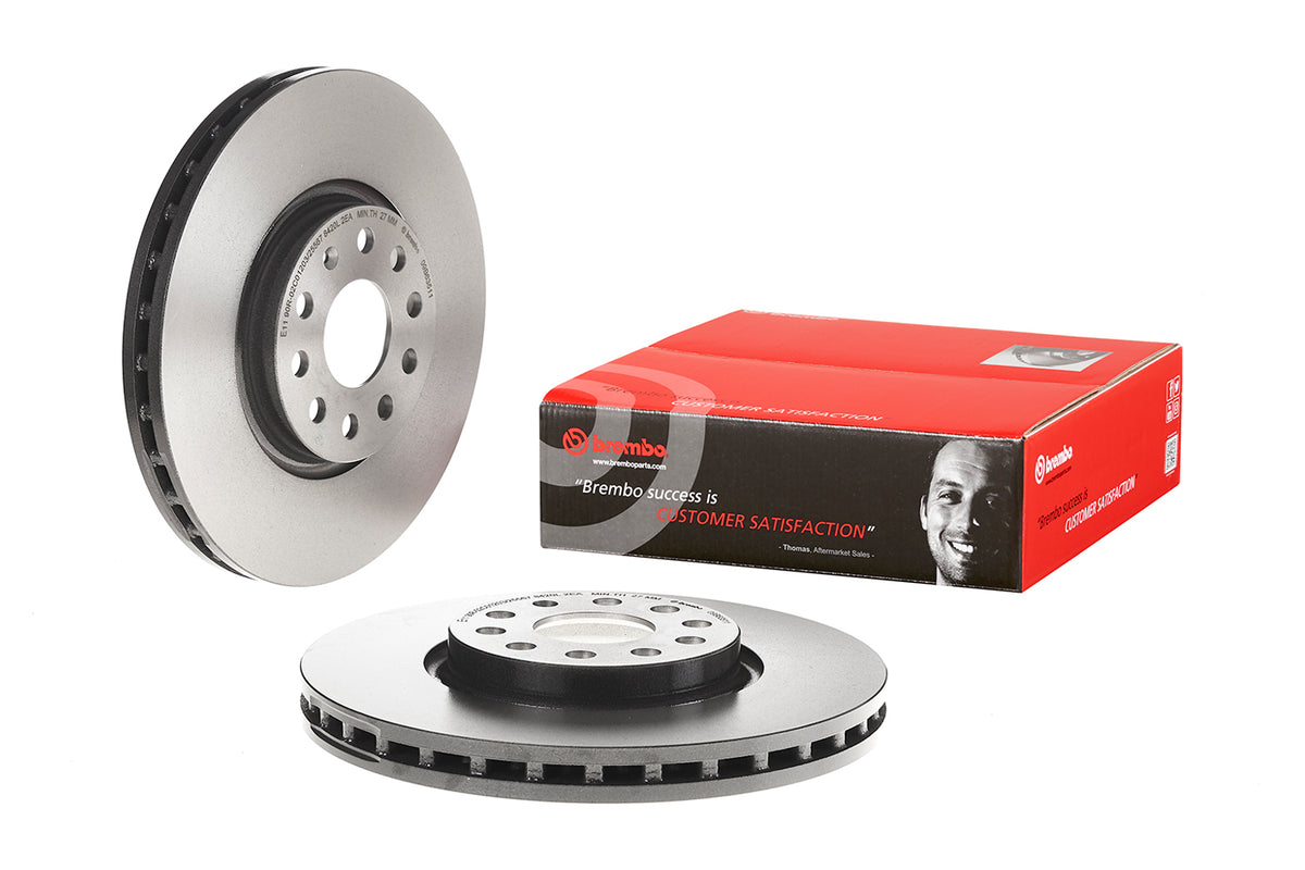 Disco de Freno Delantero BREMBO D1096 Vw Tiguan Allspace 2.0 Tdi 17 . - imagen 2