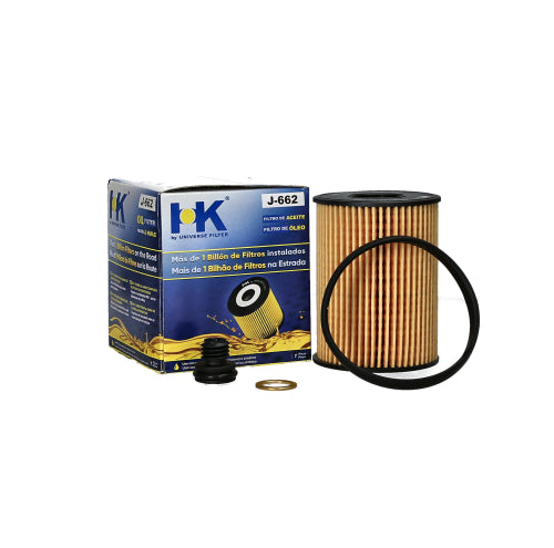 Elemento Filtro Aceite HK J-662 Hyundai Santa fe (2021–2026) - elemento filtro de aceite