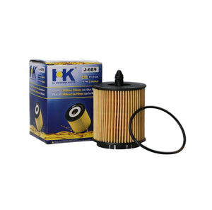 Elemento Filtro de Aceite HK HU6007X=HU692X Saab 9 (2002–2005) - elemento filtro de aceite