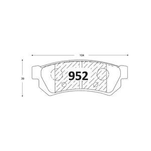 Pastillas de Freno ITAL BRAKES PM P0952 Chevrolet Optra Ii (2008–2014) - imagen 3