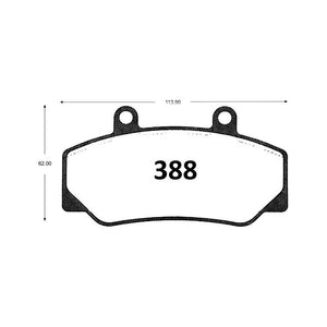 Pastillas de Freno ITAL BRAKES PM P0388 Volvo 740-780 88-91 - imagen 3