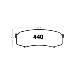 Pastillas de Freno Traseras GTX CLASSIC P0440 Toyota Land Cruiser (2020–2022) - imagen 3