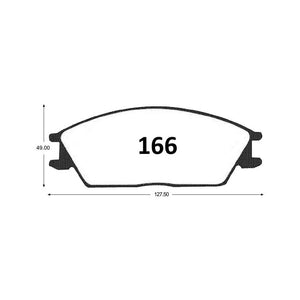 Pastillas de Freno GTX CLASSIC P0166 Jac A 137 (2010–2015) - imagen 3