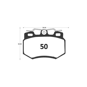 Pastillas de Freno GTX CLASSIC P0050 Chevrolet C 15 (1995–1996) - imagen 2