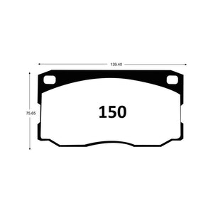Pastillas de Freno GTX CLASSIC P0150 Ford F 4000 (1981–1989) - imagen 3