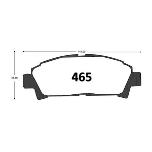Pastillas de Freno Delanteras GTX CLASSIC P0465 Toyota Avensis Del 2001 - imagen 3