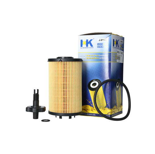 Elemento Filtro de Aceite HK J-8102 Hino 300 (2018–2026) - elemento filtro de aceite