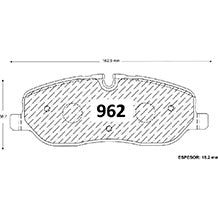 Pastillas de Freno Delanteras GTX CLASSIC P0962 Range Rover Hse 2006 Del - imagen 3