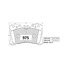 Pastillas de Freno Delanteras GTX CLASSIC P0975 Toyota Lexus Ls 460-600 07 - imagen 3