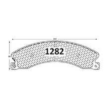 Pastillas de Freno Traseras GTX CLASSIC P1282 Chevrolet Silverado 2500/3500 2012- - imagen 3