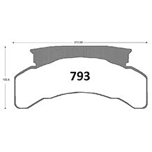 Pastillas de Freno GTX CLASSIC P0793 Chevrolet -Ford-Gmc Camion - imagen 3