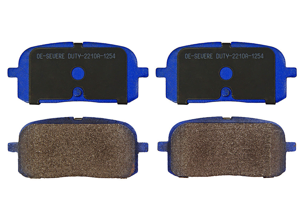 Pastillas de Freno Traseras GTX CLASSIC P1254 Toyota Starlet Xl (1996–1998) - imagen 2