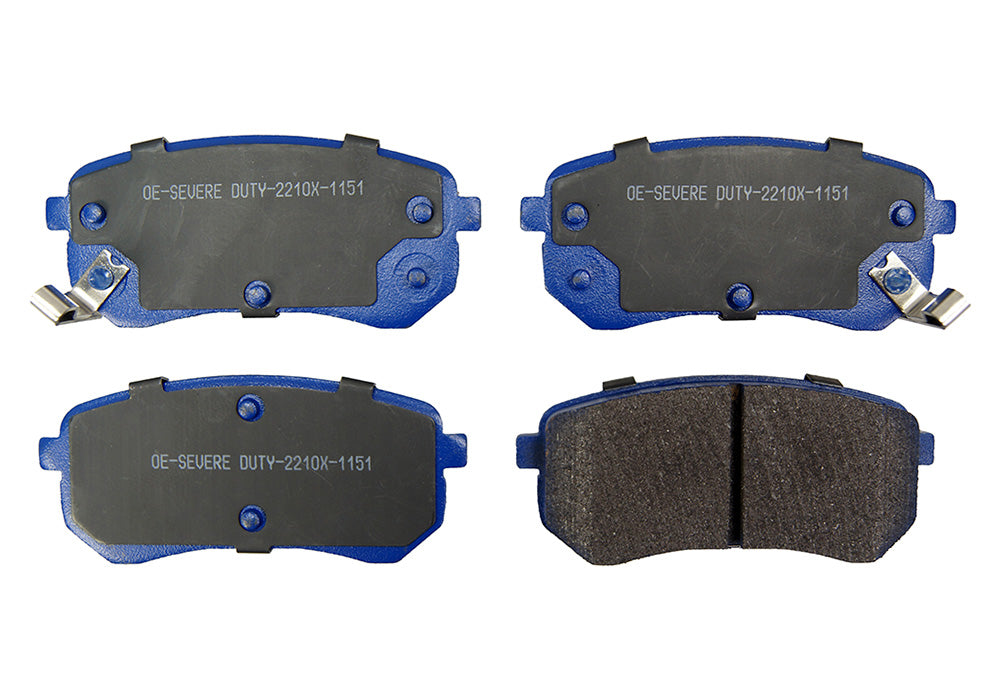 Pastillas de Freno Traseras GTX CLASSIC P1151 Hyundai Grand I10 (2014–2019) - imagen 2
