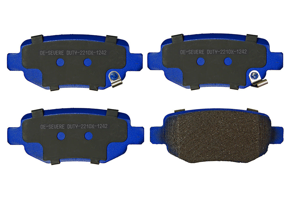Pastillas de Freno Traseras GTX CLASSIC P1242 Chery Grand Tiggo (2015–2018) - imagen 2