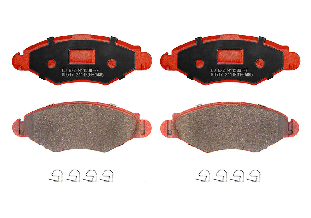 Pastillas de Freno ITAL BRAKES PM P0485 Peugeot 206 Xr (2001–2009) - imagen 2