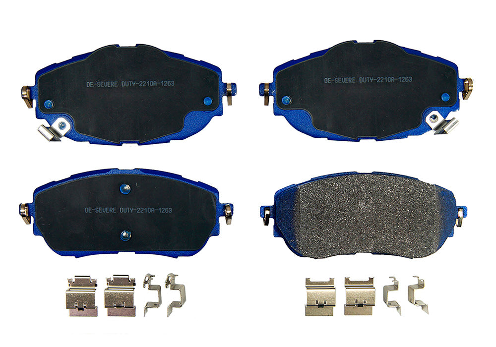 Pastillas de Freno Delanteras GTX CLASSIC P1263 Toyota Corolla Gl (2015–2018) - imagen 2
