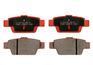 Pastillas de Freno Traseras ITAL BRAKES PM P1259 Mahindra Xuv500 Fl (2020–2022) - imagen 2
