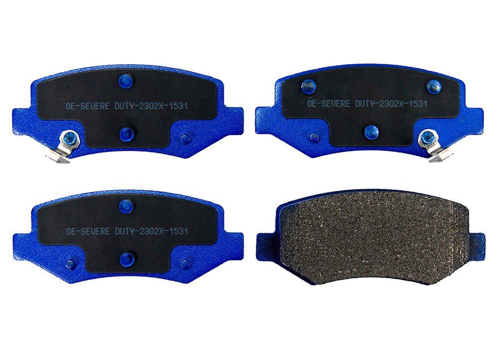 Pastillas de Freno Traseras GTX CLASSIC P1531 Chevrolet Captiva Lt (2020–2022) - imagen 2