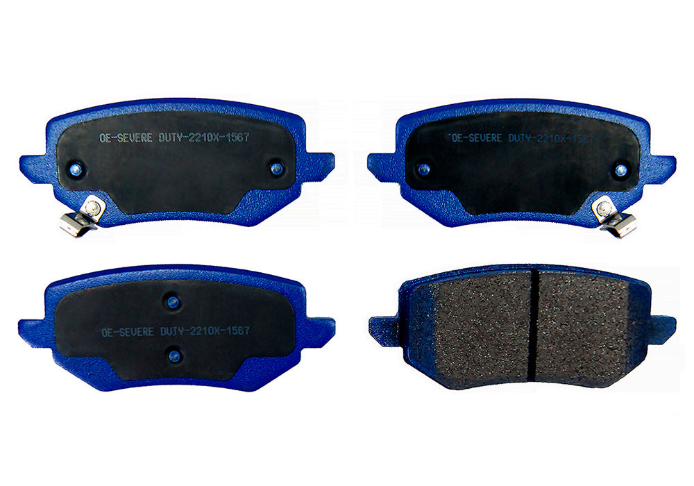Pastillas de Freno Traseras GTX CLASSIC P1567 Great Wall Poer (2021–2022) - imagen 2