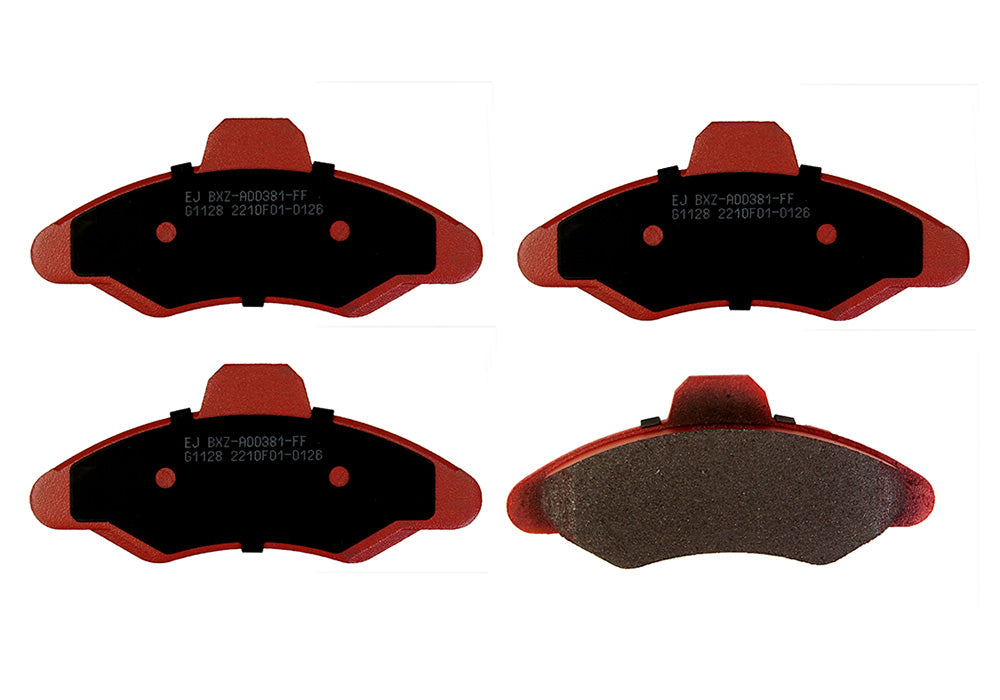 Pastillas de Freno ITAL BRAKES PM P0126 Ford Euroescort Glx (1998–1999) - imagen 2